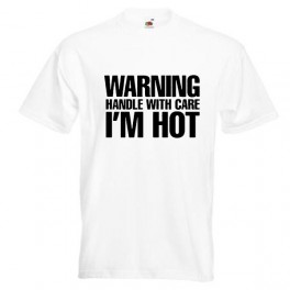I'm Hot (T-Shirt), hvid