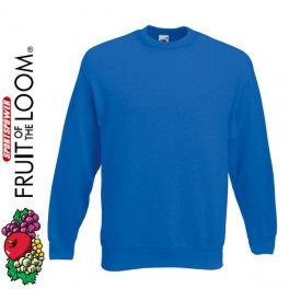 Fruit Of The Loom, Sweatshirt, Set-In (unisex), Blue