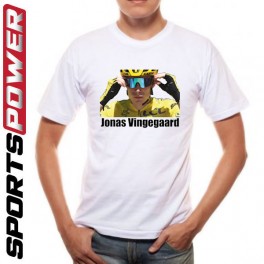 Jonas Vingegaard (T-Shirt) Hvid